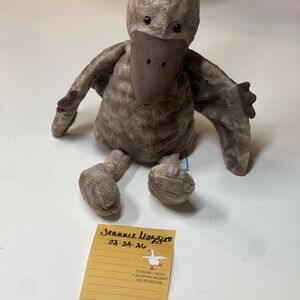 Jellycat Terry Pterodactyl. Retired. NWT